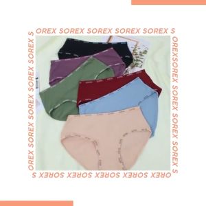 Sorex 15232 | CD Cewek / Celana Dalam Wanita Dewasa Cutting Midi Super Soft COD Fiachi Store