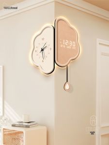 CTYLIGHTZ | Cream Style Corner Electronic Clock