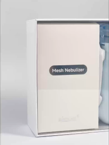 AiQUE Rechargeable Mesh Nebulizer with Screen Portable Medical Handheld Silent Nebulizador Inhaler Humidifier Inhalator Atomizer