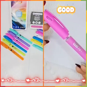 (1PCS) PULPEN GEL ESCO IPEN-16 0.5MM / PULPEN JEL SQUEEZY SQ-817 / PEN GEL WARNA HITAM / INSTAPEN LEMBUT / BOILPOINT GEL SMOOTH WRITING / SQS9795