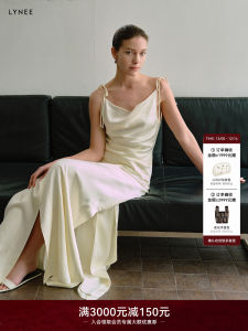 Lynnee Elegant Draped Neckline Waist-Cinching Strap Top for Women Spring 2025 Smooth Acetate Fiber Casual Commute Style