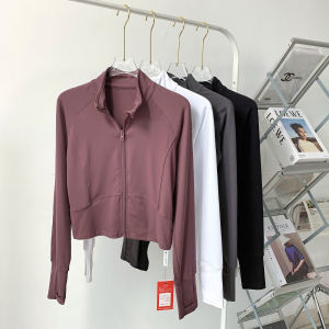 Fitness Sportswear Quick Dry Long Sleeve Jacket Casual Running Yoga Top Womens Ultra Light Breathable Spring Autumn Outerwear