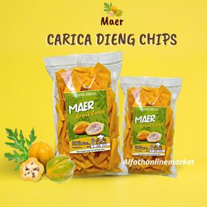 Keripik Buah Carica Dieng 200 gr Oleh Oleh khas Dieng Camilan Sehat Manis Renyah 200 gram