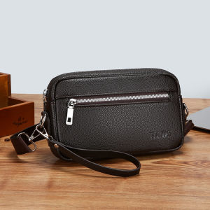 New Style Hand-Held Mens Bag - Trendy Large-Capacity Waterproof Shoulder Bag Casual And Versatile Cross-Body Bag