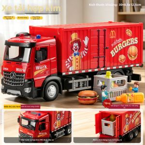 Mô Hình Xe Tải Vận Chuyển Hàng Hóa Kích Thước Lớn