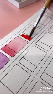 Potentate Watercolor Paper Artist Color Diary Kertas Cat Air