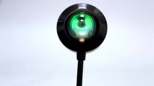 USB Rainbow LED Đèn Ngủ Máy Chiếu Điện Thoại Di Động Selfie Chụp Ảnh Hoàng Hôn Ánh Sáng Neon Tường Bầu Không Khí Hình Tròn Chiếu Sáng