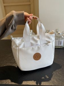 Túi Đeo Chéo Nylon Dung Tích Lớn Cho Nữ Túi Xách Đeo Vai Thường Ngày Túi Đựng Đồ Học Sinh Túi Xách Bằng Vải Cotton Mềm