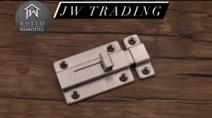 Square Bolt Slug Stainless Steel Security Safety Door Slide Latch Bolt Shed Gate Fence Toilet Selak Pintu 2" 3" 4" inch