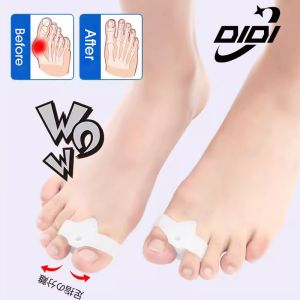 DIDI 1Pair Gel Toe Bunion Corrector Hallux Valgus Spacers Overlapping Toes Thumb Corrector Foot Care Tool