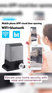 370-1200W  Electric Sliding Gate Opener Automatic Motor Remote Kit Heavy Duty 800-2000KG Load With WIFI Model