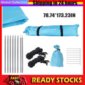 【High Quality+Ready Stock】Car Shelter Shade Camping Side Car Roof Top Tent Awning Waterproof UV Portable Camping Tent Automobile Rooftop Rain Canopy