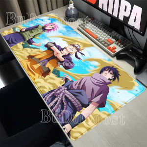 Bandai | Mouse Pad Anime Naruto Hatake Kakashi Itachi Uchiha Large Office Nonslip Desk Mat Keyboard HD printing Gaming overlock Mousepad