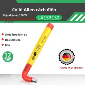 Bộ Cờ Lê Allen Chữ L Cách Điện LAOA Tua Vít Lục Giác VDE 1000V Dụng Cụ Sửa Chữa Gia Dụng Cho Thợ Điện Tua Vít Lục Giác