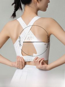 Miiow | Adjustable Sports Bra For Teenage Girls Anti Shock Development Stage Nylon Thin Cup Vest Style Underwear Fixed Strap School Uniform