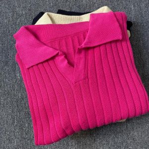 Alina Long polo // Atasan wanita polo Rajut