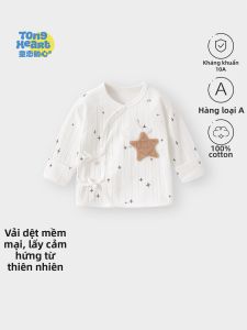 TONGLIANCHUXIN | Bộ Quần Áo Cotton A-Class Cho Trẻ Sơ Sinh Áo Khoét Lưng