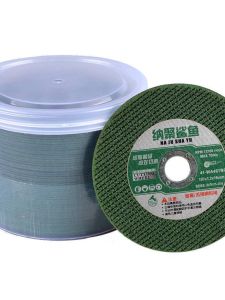 Stainless Steel 100 Type Angle Grinder Industrial Home Use Super Thin Resin Sandpaper Wheel Double Net Design Hand Operated Steel Knife