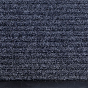 New Double Stripe PVC Door Mat Dust-Removing Water Absorbing Dirt-Resistant Carpet