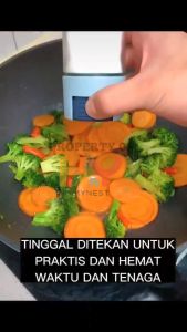HOMYNEST Botol Penyimpan Bumbu Dapur  Dispenser Bumbu Botol Garam Lada Gula One Push Otomatis