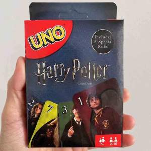 Bộ bài UNO Boardgames Card Game: Harry Potter - Giấy bìa cứng cao cấp có bo góc 112 thẻ