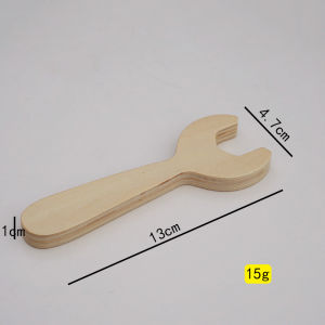 Artificial Woodworking Repair Toys Wooden Hammer Screwdriver Saw Wrench Kindergarten Wood Workshop Play House Tools