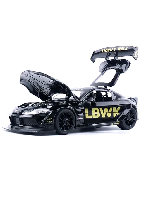 Lepton Diecast Car SUPRA Body Kit Liberty Walk/LBWK/ 1:22 Scale Premium ...