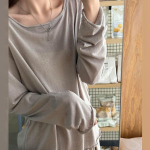 YISOF | Sun Protection Lazy Style Slimming Semi-Transparent T-Shirt for Air Conditioned Environments