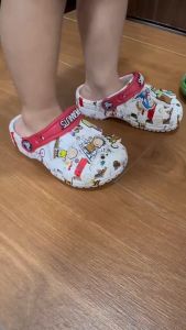 crocs minecraft 3D series childrens sandals slippers equipment jibbitz eco