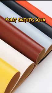 Gratis Semua - Kulit Sintetis Tambal Sofa / Leather Sticker Cover Perbaikan Kulit
