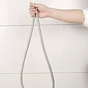 Stainless Steel Shower Hose 1.5M Flexible Encryption Explosion-proof Extension Pipe