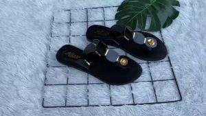 Alisa - Sandal Teplek Karet Wanita - Sendal Teplek Wanita Terbaru