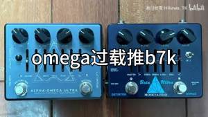 Mosky Beta Ultra Bass Preamplifier Preamp/Distortion/6 Band EQ Effect Pedal for Electric Bass