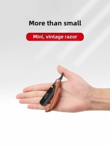 Knife Male Blade Mini Razor Shaver Mens Shaver Manual Scraper Haircut Hand Scraper Old-Fashioned Eye-Brow Knife