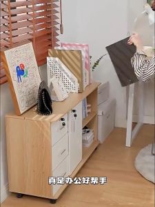 〖24 Hours Shipped〗File Cabinet With Pulley Cabinet Office With Lock Cabinet Modern Moving Storage Cabinet With Door