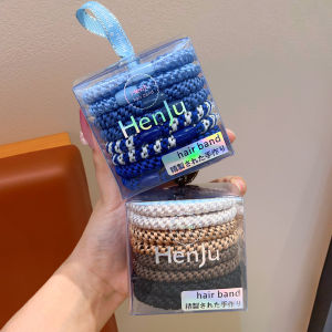 Elastic Braided Durable Thick Hair Band for High Ponytail Sports