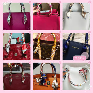 ผ้าพันคอไหมสำหรับตกแต่งกระเป๋า ผ้าพันคอไหมแฟชั่นสำหรับผู้หญิง สายรัดกระเป๋า ผ้าพันคอแบบมีสายรัด สายรัดผม เข็มขัด เข็มขัดแบบมีสายรัด ผ้าพันคอสำหรับใช้ในที่ทำงาน