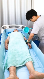 Phao tắm gấp di động PVC - Giải pháp nhẹ nhàng cho người già người bệnh và người nằm liệt giường