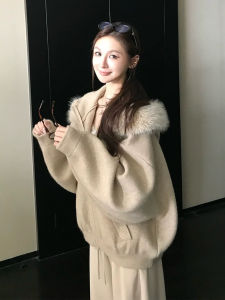 CHOUXIE | Spring Popular Knitted Cardigan Hoodie Sweater Thickened