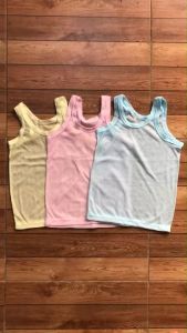 AliMaMa - SINGLET ANAK WARNA POLOS - Kaos Dalam Bayi Baju Baby Newborn Cowok Cewek Murah Medan