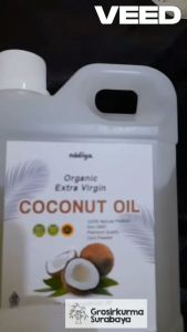 VCO MURNI 5 LITER Asli Minyak Kelapa Cold Pressed Virgin Coconut Oil 1L Kualitas Terbaik EVCO Alam