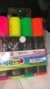 JTR WISDOM WEIBO 4PCS HIGHLIGHTERS