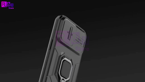 Case Xiaomi Redmi 14C Camshield Hardcase Ring Slide Camera Anti Slip TPU+PC
