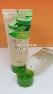 Sữa rửa mặt THE FACE SHOP Jeju Aloe Fresh Soothing Foam Cleanser 150ml làm mềm mịn da