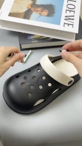 Set 8 Sticker Charm 3D chủ đề P0chacc0 Mayto gắn Dép Cross Dép Sục Cá Sấu JB-187