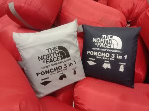 (COD)-jas hujan mutipungsi  Ponco 3in 1 raincoat waterproof jas hujan the north face