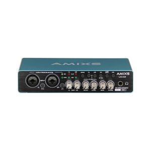 AMIXS UC42 Giao Diện Âm Thanh USB Thẻ Âm Thanh Ngoài Chuyên Nghiệp Dành Cho Máy Tính PC Thiết Bị Quay Video Có Ổ Đĩa Miễn Phí