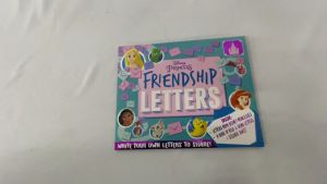 Disney Princess Friendship Activity Book With Letters Envelopes Emoji Stickers For Kids