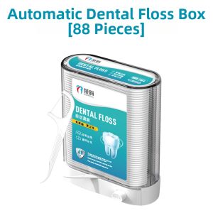 ROROLL | Automatic Pop-out Floss Picks Dispenser Box