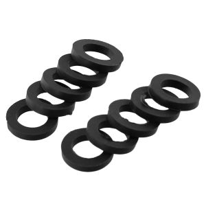 10Pcs Rubber Ring Flat Gasket Sealing Ring Flexible Pipe Bath Bathroom Shower Hose Washers Rubber Seals For Shower Head Hose